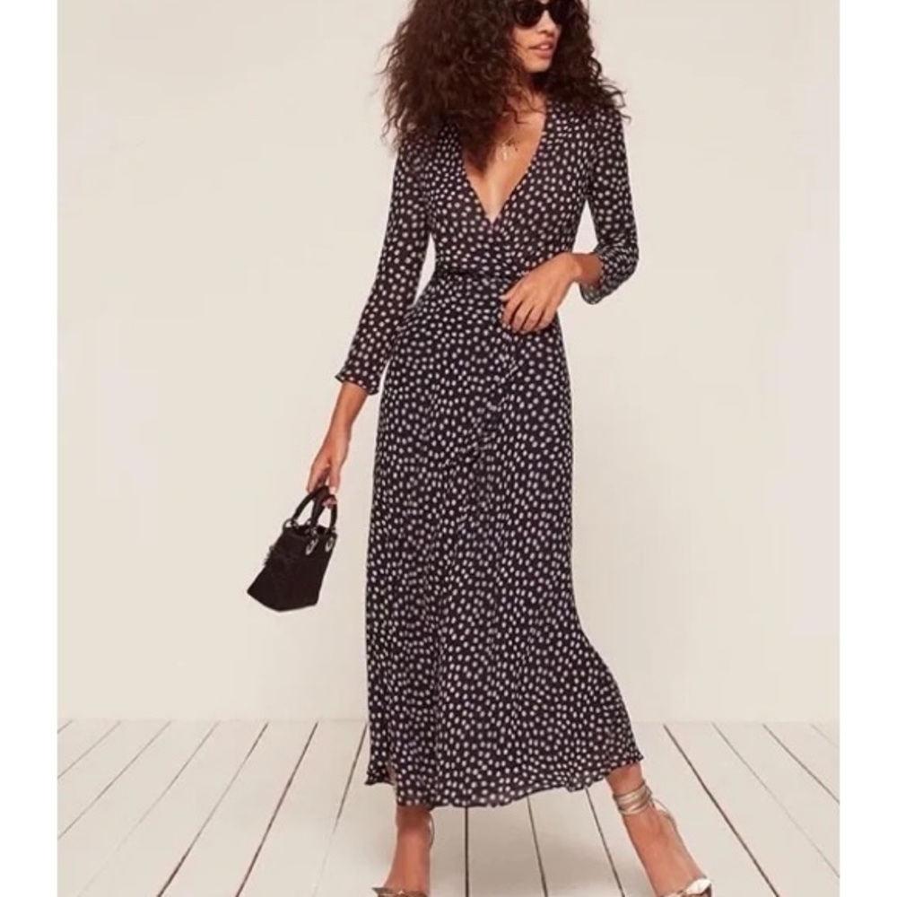 Reformation Tessa Wrap Dress